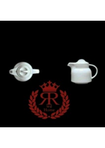 قوری 2 نفره هتلی سفید تقدیس