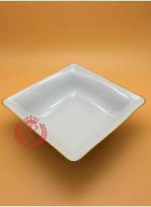 کاسه 16 خط طلا فلت