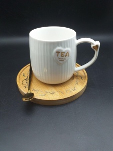 ماگ سرامیکی زیره چوبی