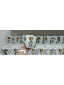 ماگ چاپی نسترن (طرح دختر )