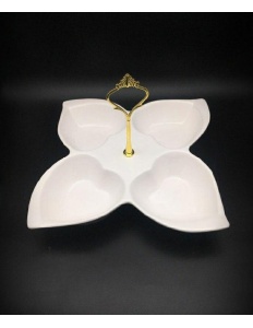 اردو خوری 4تایی طاوس  دسته دار