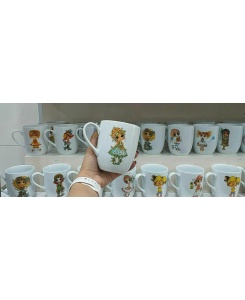 ماگ چاپی نسترن (طرح دختر )