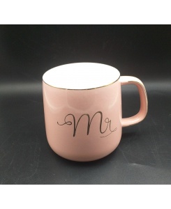 ماگ سرامیکی تک لب طلا