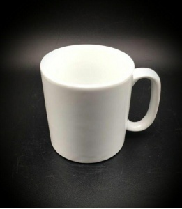 ماگ هتلی سفید استوانه ای