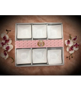 اردو خوری چهار گوش 6تایی جعبه تلقی