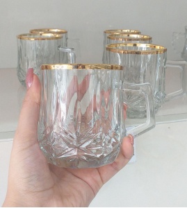 فنجان مارینا خط طلا