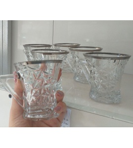 فنجان آلپ لب نقره ای