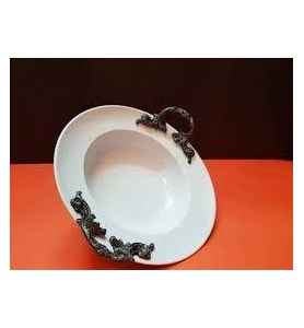 پاستا خوری سفید هتلی دسته پیوتر