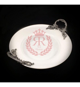 کاسه دسته پیوتر هتلی پایه دار