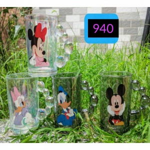 لیوان دسته حبابی میکی