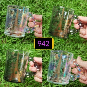 لیوان دسته حبابی ایفل