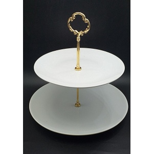 شیرینی خوری گرد سفید