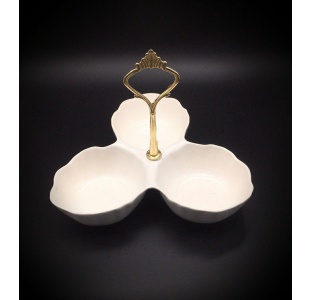 اردوخوری جاوید 3تایی دسته دار