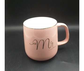 ماگ سرامیکی تک لب طلا