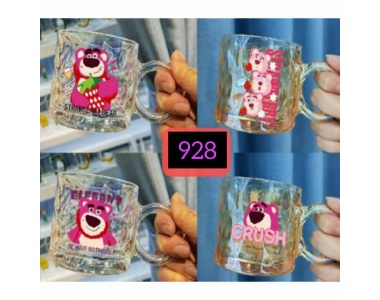 فنجان شیشه ای حیوانات