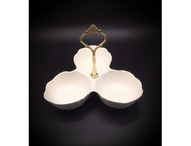 اردوخوری جاوید 3تایی دسته دار