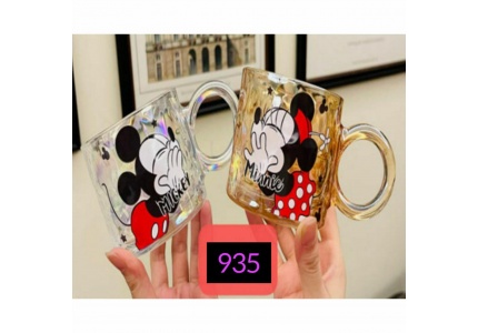 فنجان شیشه ای میکی موس