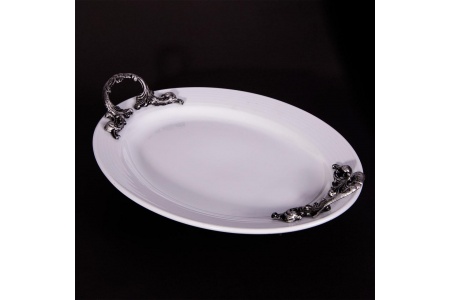 دیس 36 بیضی هتلی دسته پیوتر