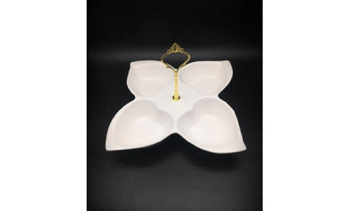 اردو خوری 4تایی طاوس  دسته دار