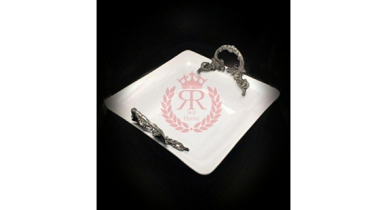 کاسه دسته پیوتر پایه دار فلت سایز 24