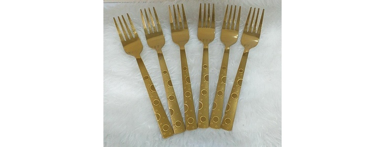 چنگال توپی 175 گرم طلایی w2-100